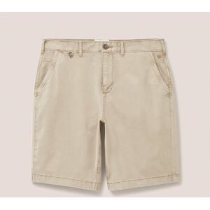 White Stuff Mens Sutton Organic Chino Short Light Natural