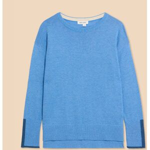 White Stuff Olive Jumper Chambray Blue