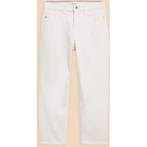 White Stuff Blake Straight Crop Jean Natural White