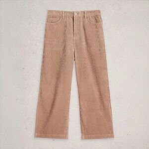 White Stuff Tia Cord Wide Leg Crop Trousers Light Natural Size 18 White Stuff Tia Cord Wide Leg Crop Trousers Light Natural Size 18