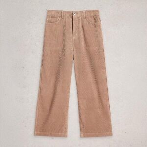 White Stuff Tia Cord Wide Leg Crop Trousers Light Natural Size 20 White Stuff Tia Cord Wide Leg Crop Trousers Light Natural Size 20
