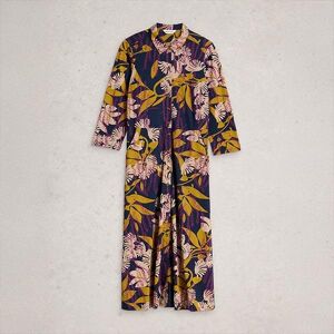 White Stuff Rua Jersey Shirt Dress Navy Multi Size 18 White Stuff Rua Jersey Shirt Dress Navy Multi Size 18