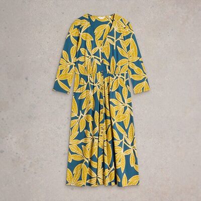 White Stuff Mia Jersey Dress Chart Print Size 8 White Stuff Mia Jersey Dress Chart Print Size 8