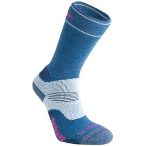 Bridgedale Womens Hike Midweight Merino Performance Boot Socks Blue Sky