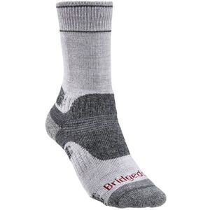 Bridgedale Womens Hike Midweight Merino Performance Boot Socks Silver Grey