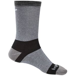 Bridgedale Mens Base Layer Coolmax Grey Liner Socks Pack Of 2