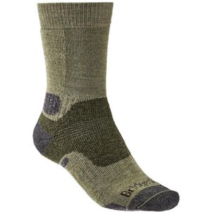 Bridgedale Mens Hike Midweight Merino Performance Boot Socks Green