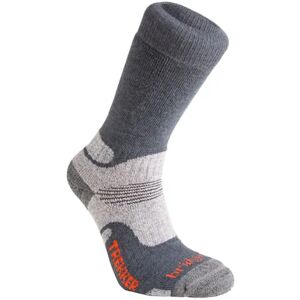 Bridgedale Mens Hike Midweight Merino Performance Boot Socks Gunmetal