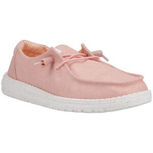 HeyDude Shoes Wendy Canvas Pink