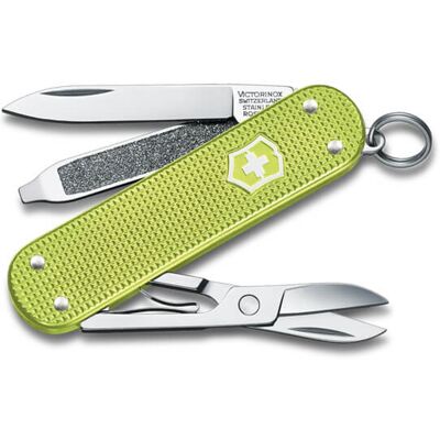 Victorinox Swiss Army Knife Classic SD Alox Lime Twist Victorinox Swiss Army Knife Classic SD Alox Lime Twist