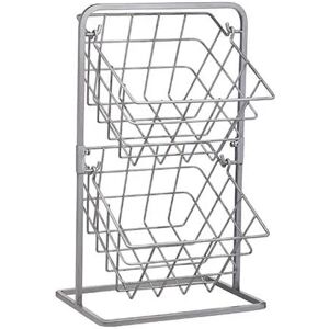 Industrial Kitchen 2 Tier Storage Baskets