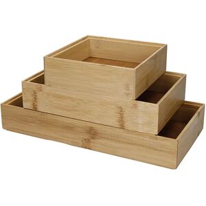 Copco 3 Piece Bamboo Organiser