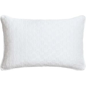 Ted Baker T Quilted Cushion 60x40cm White