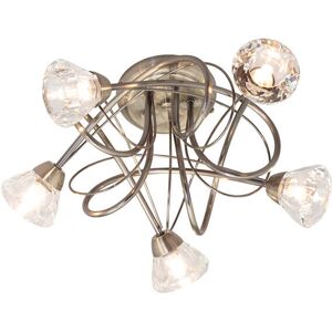 BHS Marianne Large Flush Antique Brass Ceiling Light BHS Marianne Large Flush Antique Brass Ceiling Light