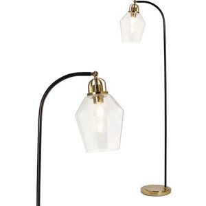 BHS Saskia Bubble Glass Arc Satin Brass Floor Lamp - Floor Lamp BHS Saskia Bubble Glass Arc Satin Brass Floor Lamp - Floor Lamp