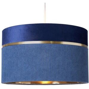 BHS Violet 40cm Blue Mixed Fabric Easyfit Shade - Shade BHS Violet 40cm Blue Mixed Fabric Easyfit Shade - Shade