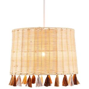 BHS Glow Rattan Tassle Natural Easyfit Shade BHS Glow Rattan Tassle Natural Easyfit Shade