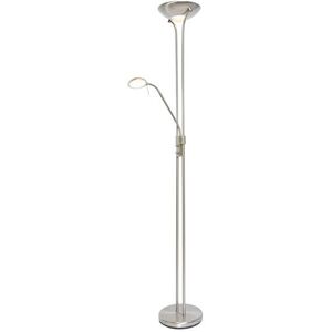 BHS Mother & Child Satin Nickel LED Floor Lamp BHS Mother & Child Satin Nickel LED Floor Lamp