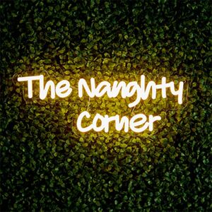 Premier - The Naughty Corner LED Neon Wall Sign Premier - The Naughty Corner LED Neon Wall Sign