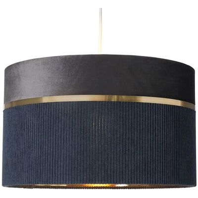 BHS Violet 40cm Grey Mixed Fabric Easyfit Shade BHS Violet 40cm Grey Mixed Fabric Easyfit Shade
