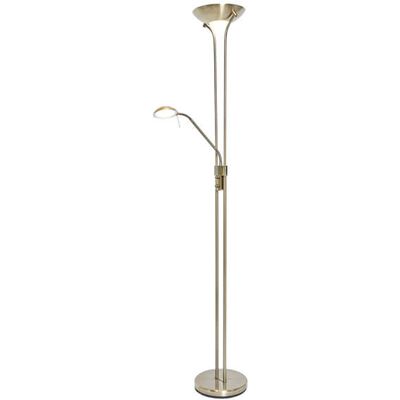 BHS Mother & Child Antique Brass LED Floor Lamp BHS Mother & Child Antique Brass LED Floor Lamp