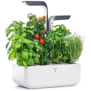 Veritable Infinity Grey Connect 4-Slot Indoor Garden