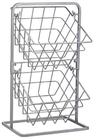 Industrial Kitchen 2 Tier Storage Baskets