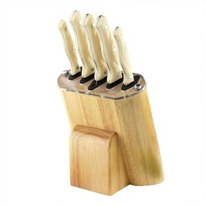 Rio Rockingham Forge 6 Piece Self-sharpening Knife Block Set