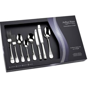 Arthur Price Classic Baguette 44 Piece Cutlery Box Set