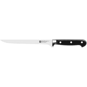 Zwilling J A Henckels 18cm Filleting Knife - Stainless Steel, Black & Silver Zwilling J A Henckels 18cm Filleting Knife - Stainless Steel, Black & Silver