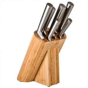 Denby 7 Piece Knife Block Set Bamboo Denby 7 Piece Knife Block Set Bamboo