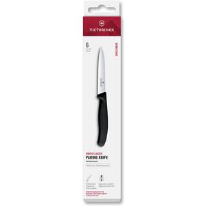 Victorinox Swiss Classic Black 10cm Serrated 6 Piece Paring Knife Box Set Victorinox Swiss Classic Black 10cm Serrated 6 Piece Paring Knife Box Set