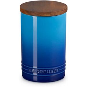 Le Creuset Signature Azure Stoneware 770ml Storage Jar Le Creuset Signature Azure Stoneware 770ml Storage Jar