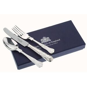Arthur Price Of England 18/10 Stainless Steel Kings Design Childrens 3 Piece Cutlery - Children’s Cutlery Set Arthur Price Of England 18/10 Stainless Steel Kings Design Childrens 3 Piece Cutlery - Children’s Cutlery Set