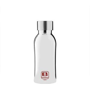 Bugatti B Bottle Twin 350ml Thermal Water Bottle Silver Lux Bugatti B Bottle Twin 350ml Thermal Water Bottle Silver Lux