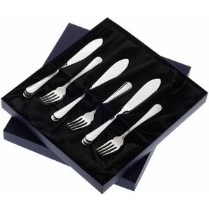 Arthur Price of England Britannia Sovereign Stainless Steel Set of 8 Pairs Of Fish Eaters Arthur Price of England Britannia Sovereign Stainless Steel Set of 8 Pairs Of Fish Eaters