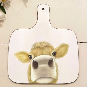 Lucys Farm Lucy's Farm Jersey Moo Cow Design Large Chopping Board Lucys Farm Lucy's Farm Jersey Moo Cow Design Large Chopping Board
