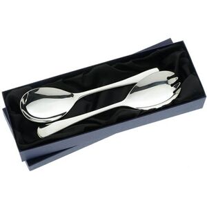 Arthur Price of England Early English Sovereign Silver Plate Salad Serving Spoon & Fork Arthur Price of England Early English Sovereign Silver Plate Salad Serving Spoon & Fork