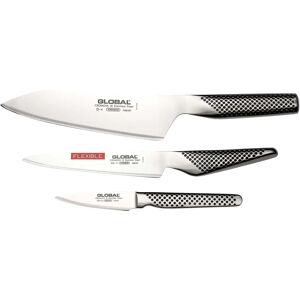 Global G-41146 Water Mizu 3 Piece Knife Set Global G-41146 Water Mizu 3 Piece Knife Set