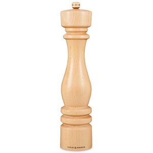 Cole & Mason London 30cm Natural Beech Salt Mill Cole & Mason London 30cm Natural Beech Salt Mill