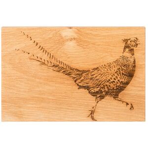 The Just Slate Company Pheasant 30cm Oak Serving Board The Just Slate Company Pheasant 30cm Oak Serving Board