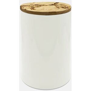 The Just Slate Company Kissing Hares Oak & Ceramic Small Storage Jar The Just Slate Company Kissing Hares Oak & Ceramic Small Storage Jar