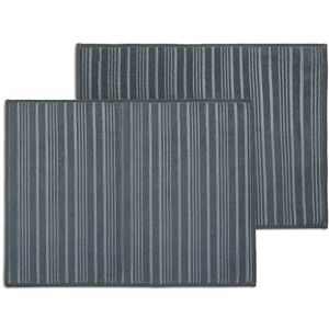 KitchenAid Set of 2 Drying Mats Charcoal Grey KitchenAid Set of 2 Drying Mats Charcoal Grey