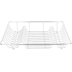 KitchenCraft Chrome 48x32cm Wire Dish Drainer KitchenCraft Chrome 48x32cm Wire Dish Drainer
