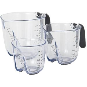 KitchenAid Set of 3 Measuring Jugs Matte Black KitchenAid Set of 3 Measuring Jugs Matte Black