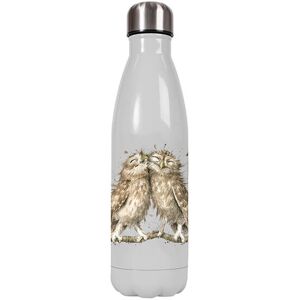 Wrendale Designs Owl Water Bottle - 500ml Insulated Stainless Steel Travel Mug Wrendale Designs Owl Water Bottle - 500ml Insulated Stainless Steel Travel Mug