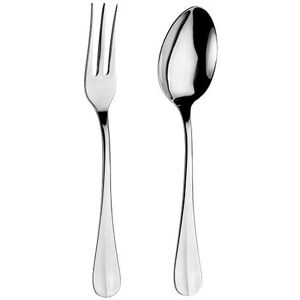 Arthur Price Classic Baguette Serving Spoon & Fork Set Arthur Price Classic Baguette Serving Spoon & Fork Set