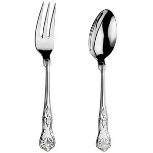 Arthur Price Classic Kings Serving Spoon & Fork Set Arthur Price Classic Kings Serving Spoon & Fork Set