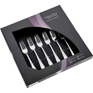 Arthur Price Classic Rattail Set of 6 Pastry Forks Arthur Price Classic Rattail Set of 6 Pastry Forks
