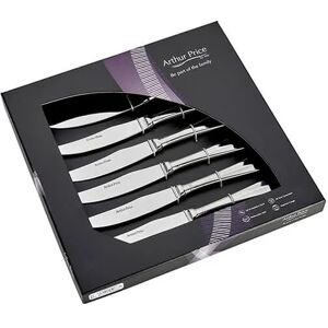 Arthur Price Classic Rattail Set of 6 Steak Knives Arthur Price Classic Rattail Set of 6 Steak Knives